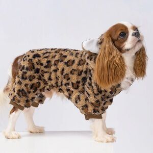NWT Leopard Pattern Dog Costume